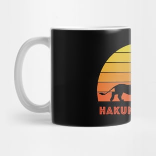 Hakuna Matata Sunset Mug